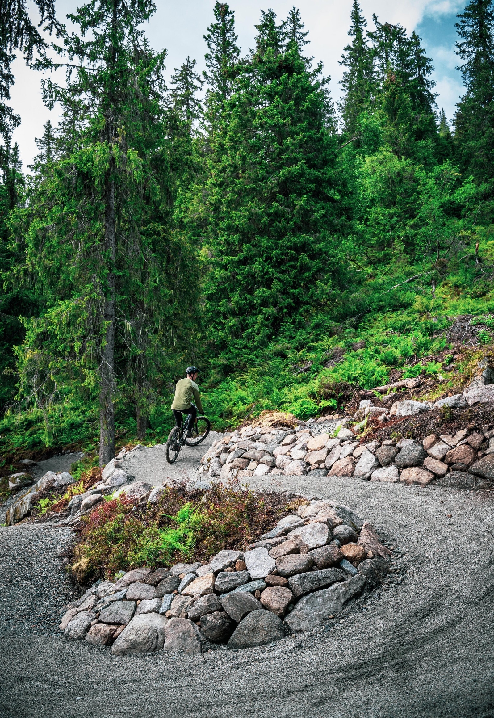 Høgevarde har et av Europas største nettverk av sykkelstier! Galleribilde