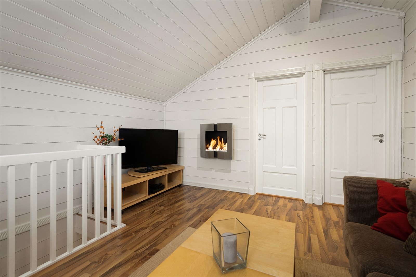 Tv-stuen er perfekt for tv- eller spillekvelder med barna. Galleribilde