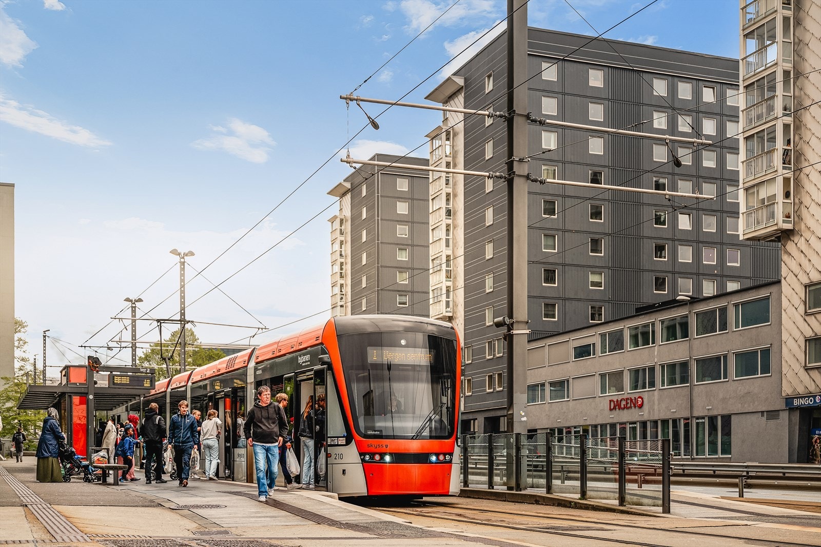 Boligen har en attraktiv beliggenhet med gode kollektivforbindelser. Galleribilde