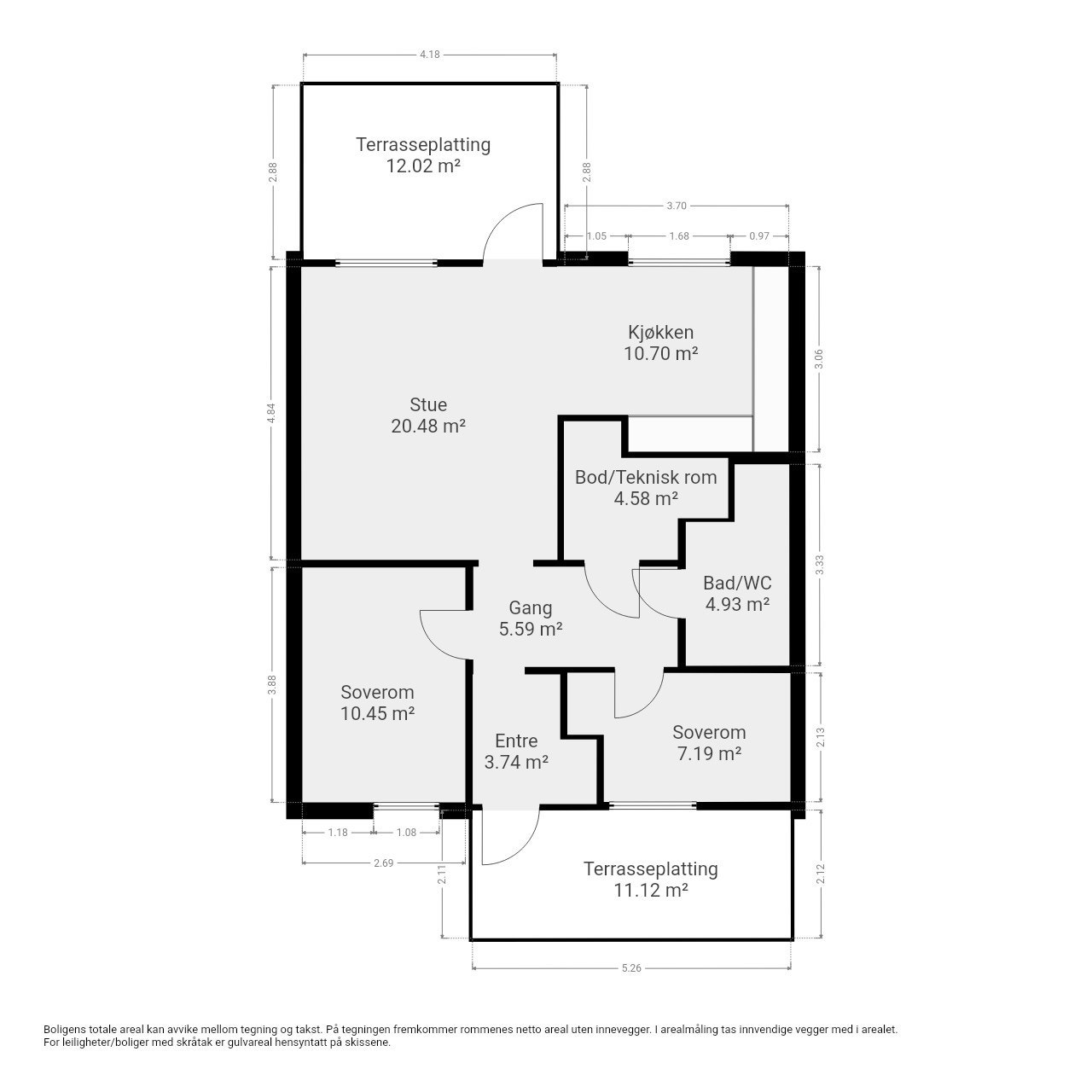 Plantegning. Galleribilde