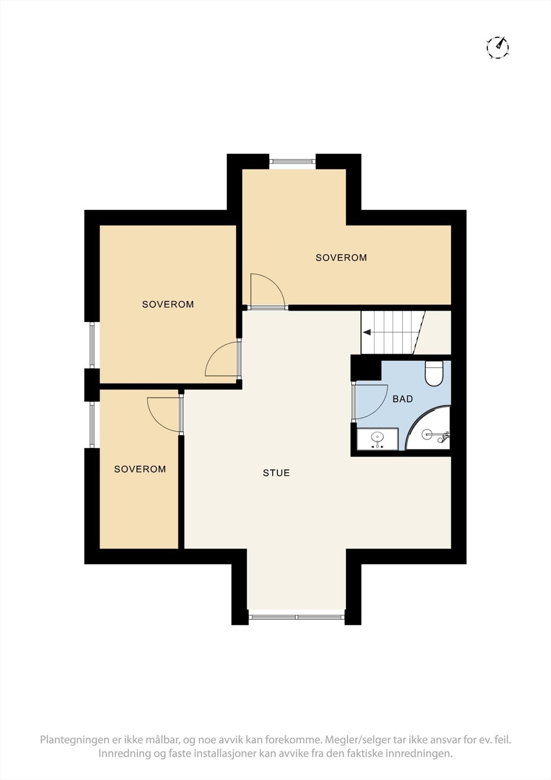 Plantegning 2. etasje. Galleribilde