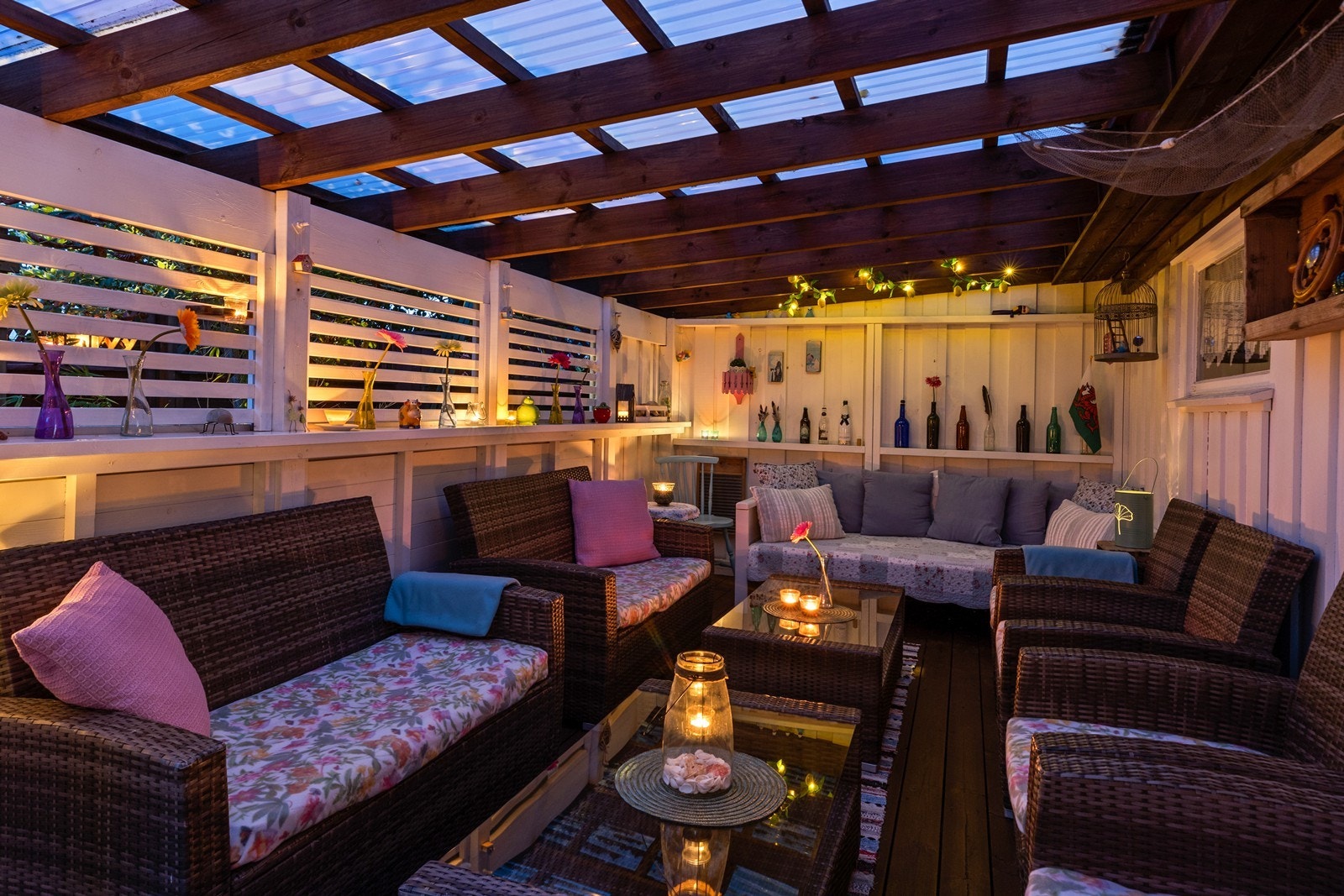 De mange uterommene gir stor fleksibilitet og mange bruksmuligheter. Galleribilde