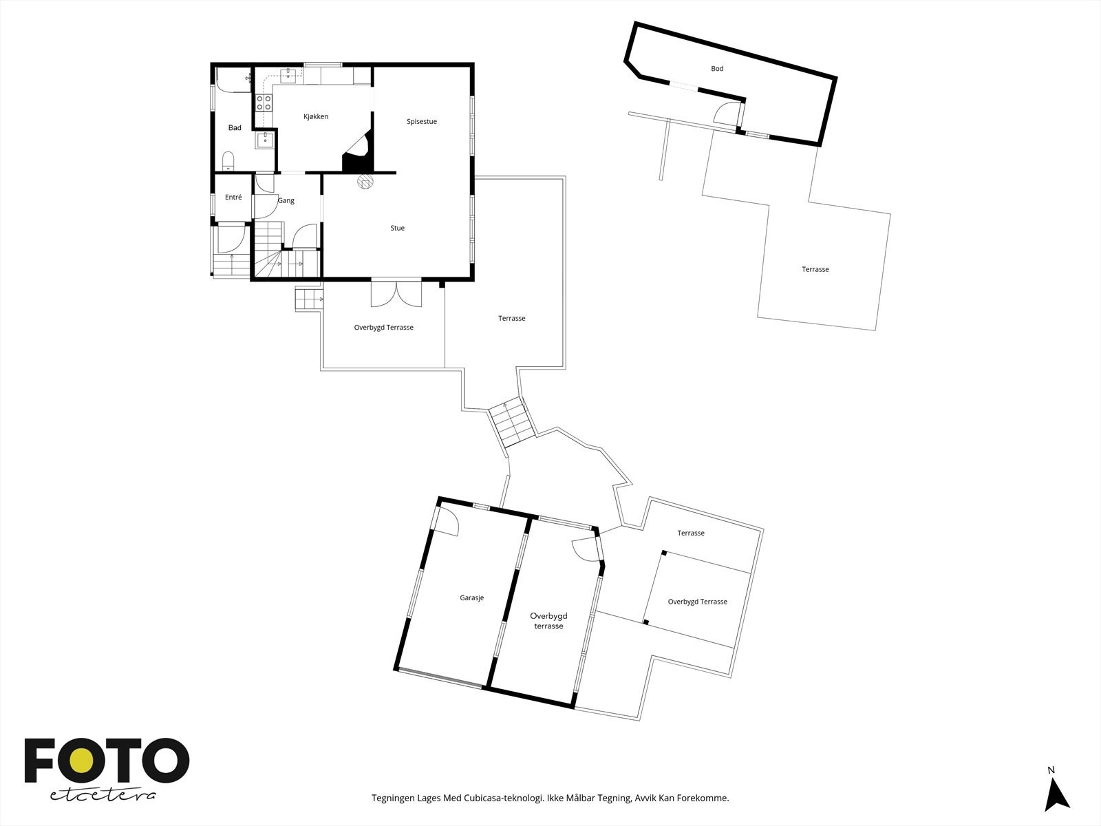 1 etg og uteområder Galleribilde