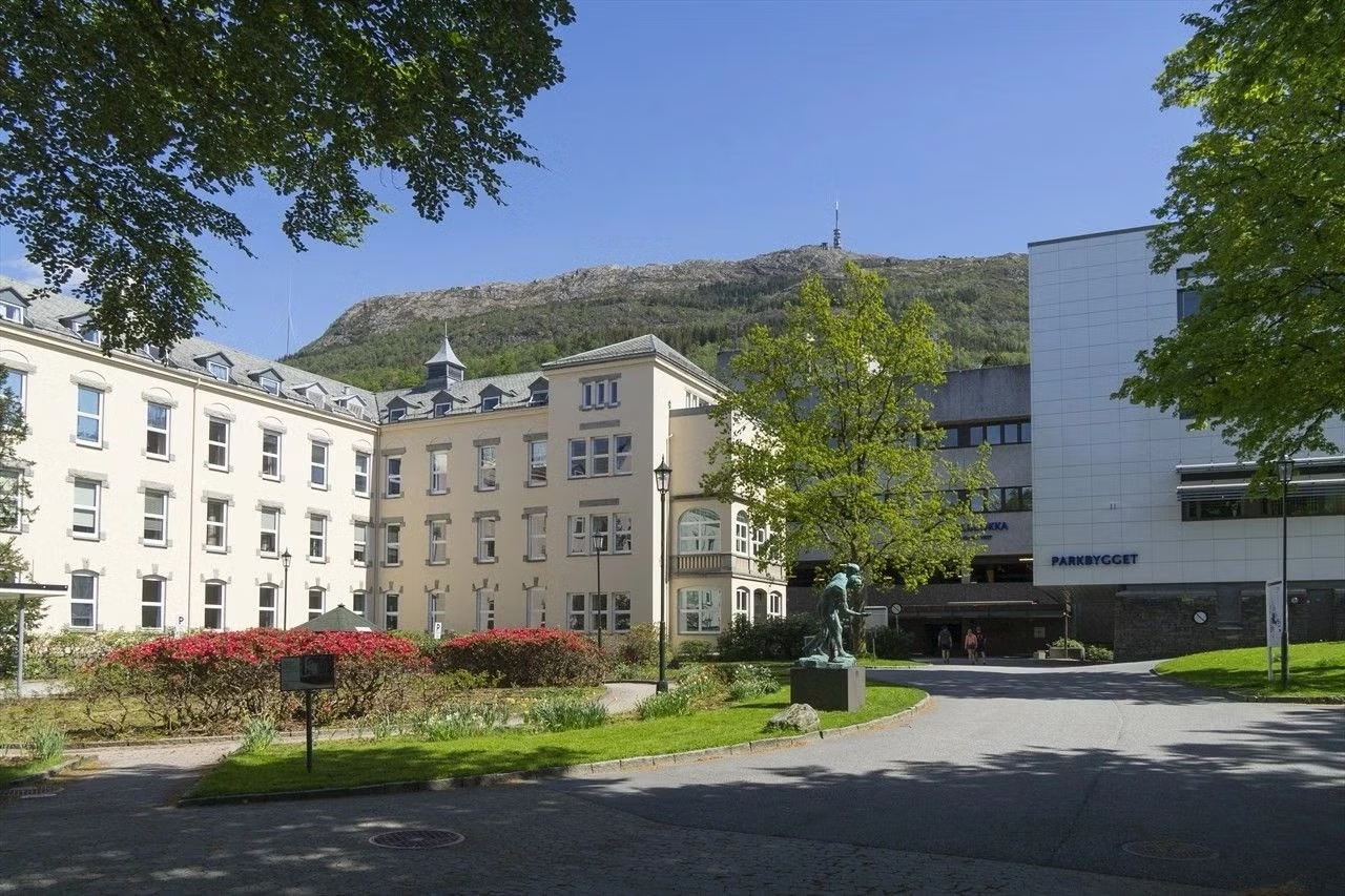 Gangavstand til HUS og Haraldsplass via Jonas Lies vei. Galleribilde