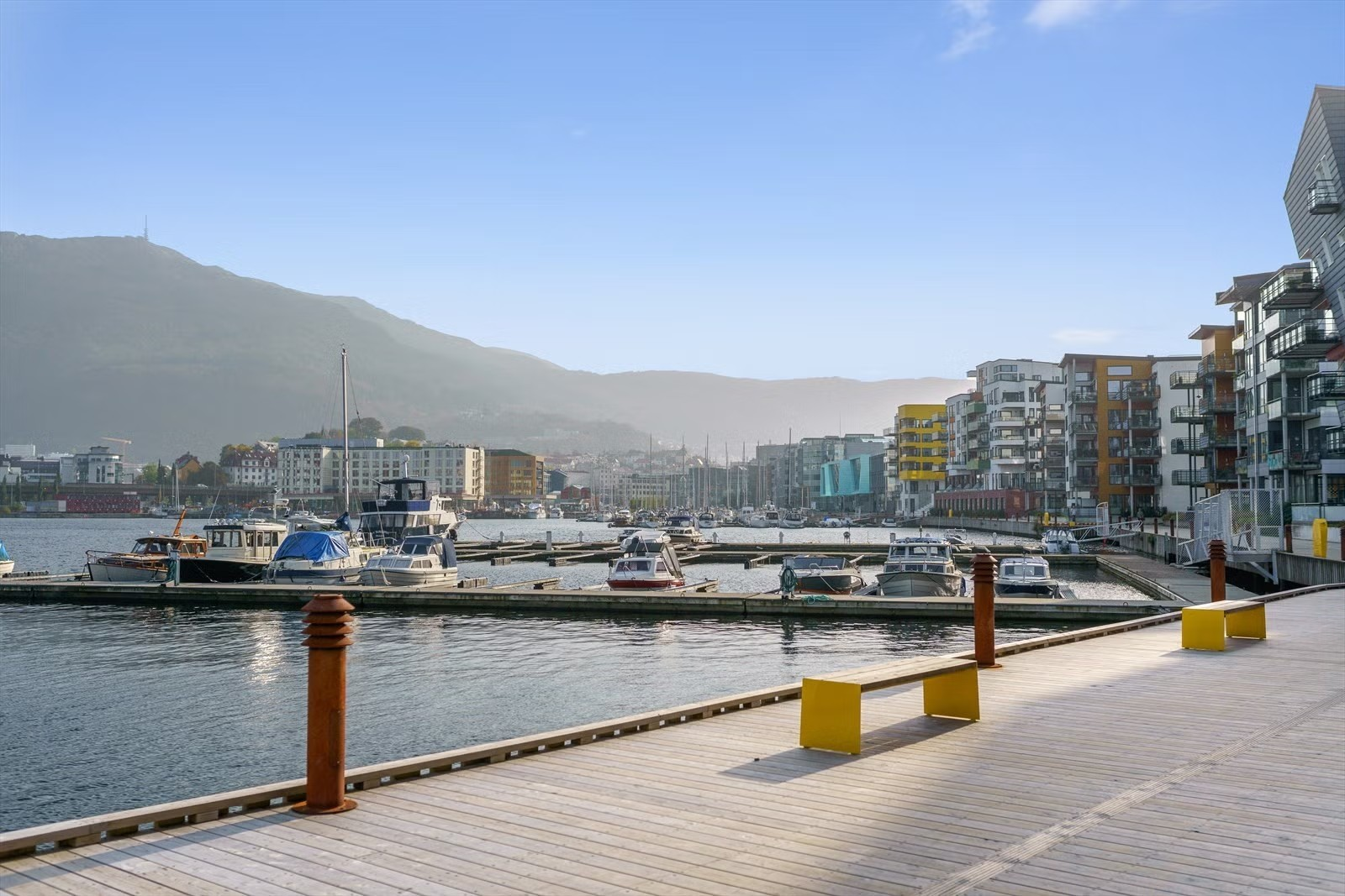 God plassering like ved Damsgårdssundet. Galleribilde