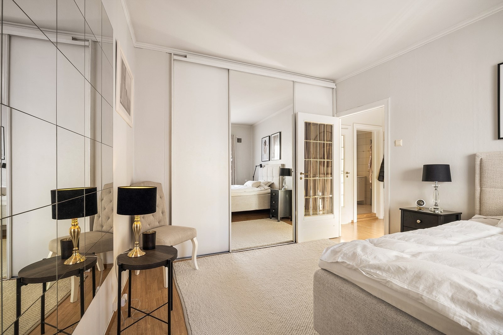 Hovedsoverommet er av lyst, luftig og av god størrelse. Galleribilde