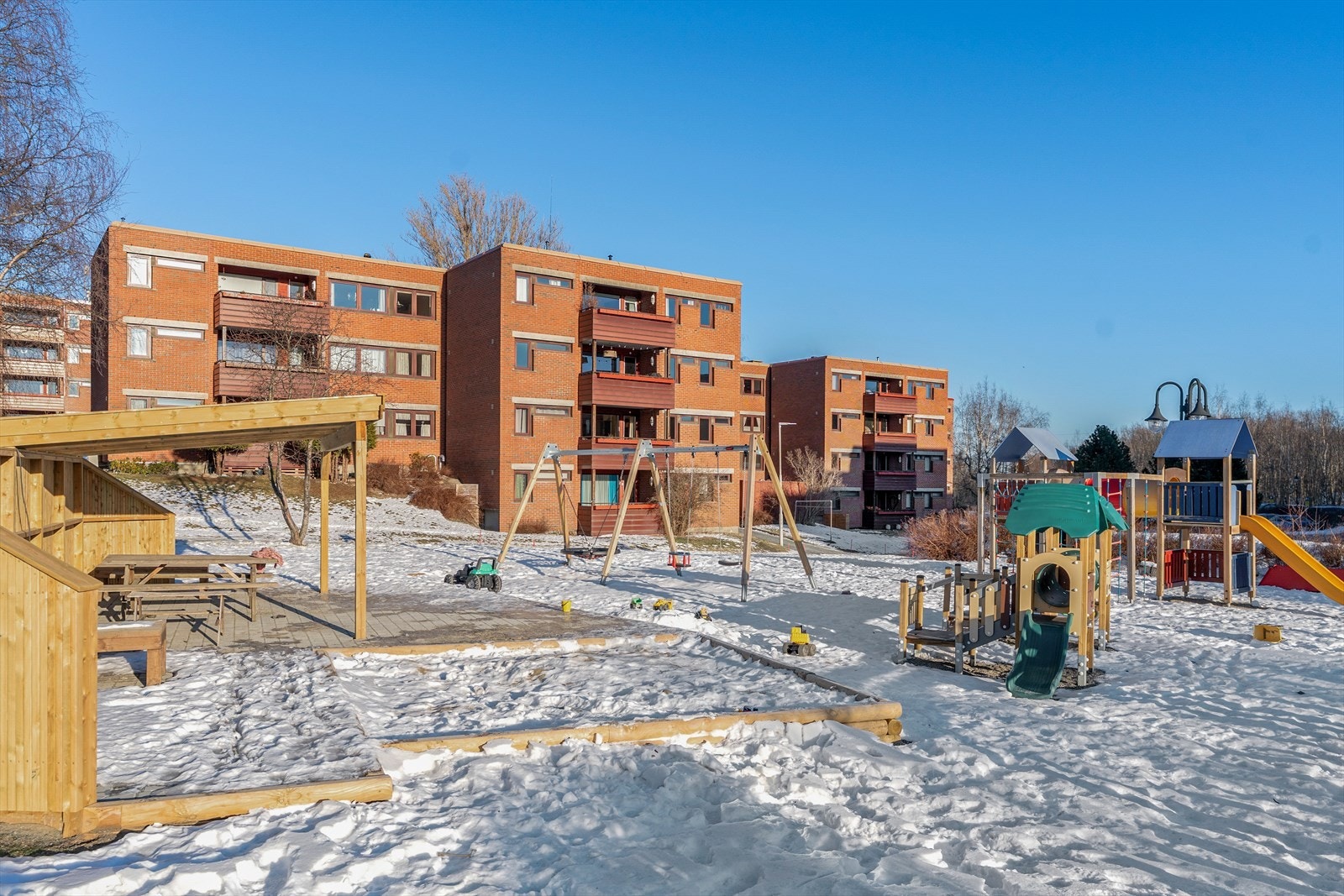 Flotte fellesområder for beboerne. Galleribilde