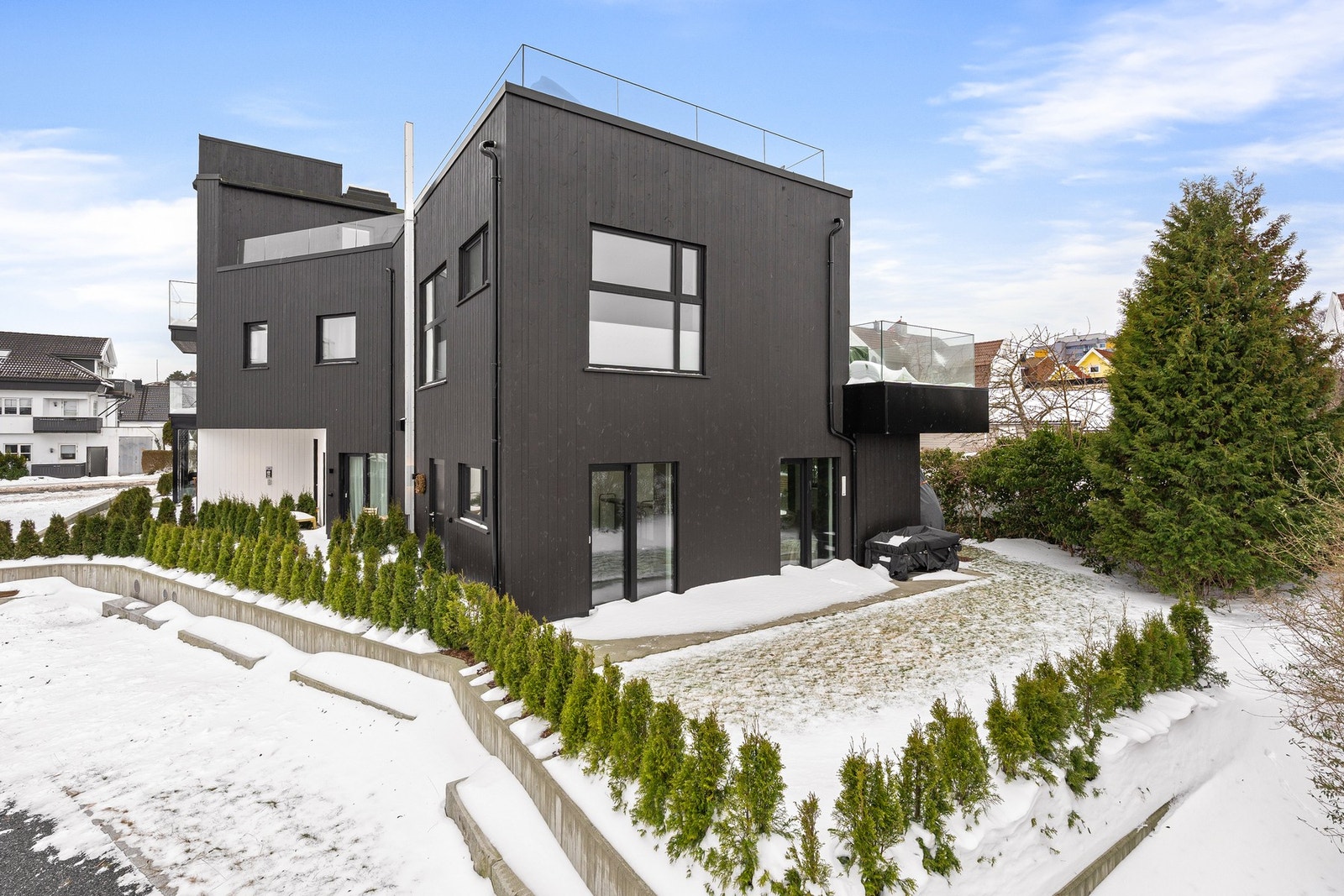 Fasadebilde av bygget. Galleribilde