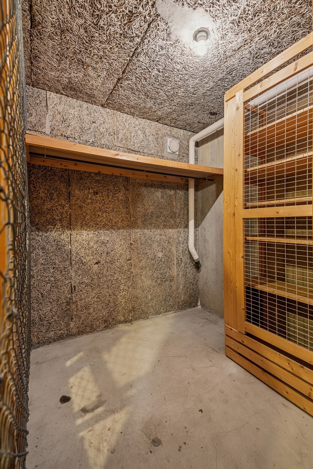 Kjeller har bod med plass til oppbevaring. Galleribilde