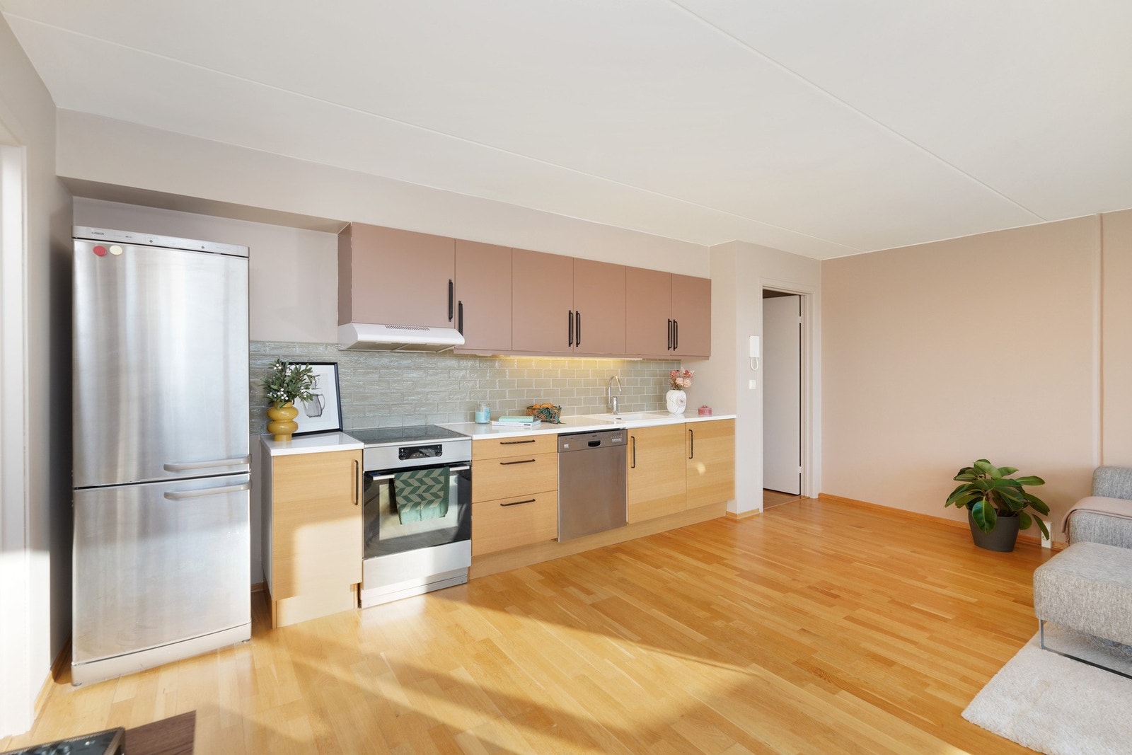 Hvitevarer kan medfølge etter avtale. Galleribilde