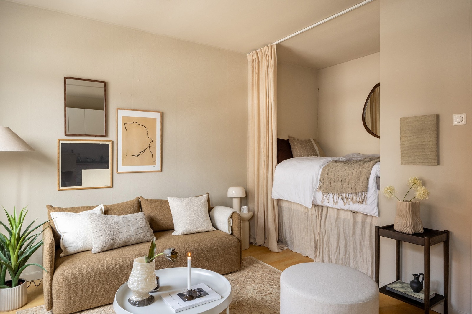 Sjarmerende og praktisk 1-roms leilighet i 2.etg som vender mot enveiskjørt og rolig gate på idylliske Sagene Galleribilde