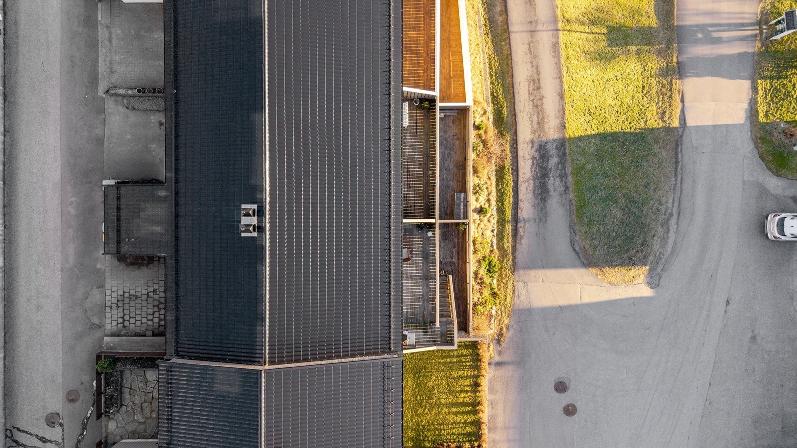 Dronefoto Galleribilde