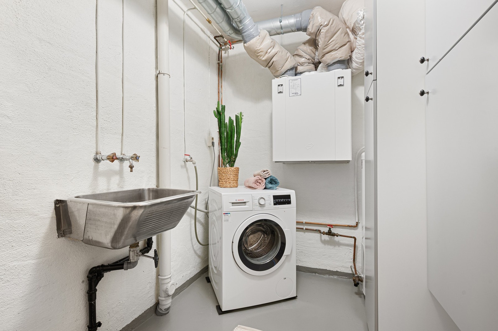 Vaskerom på 4,9m². Galleribilde