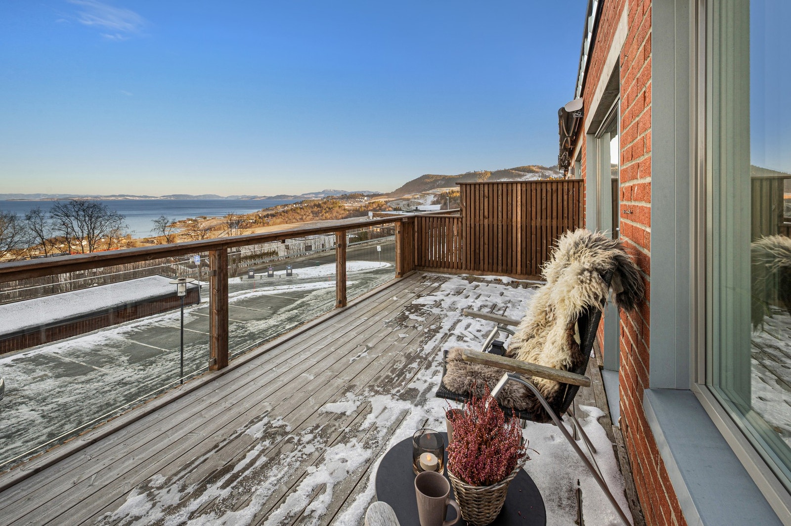 Hit kan man invitere venner og familie på hyggelige sammenkomster. Galleribilde