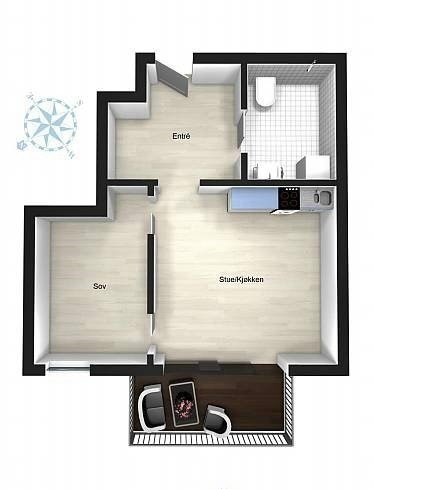 Planløsning Galleribilde