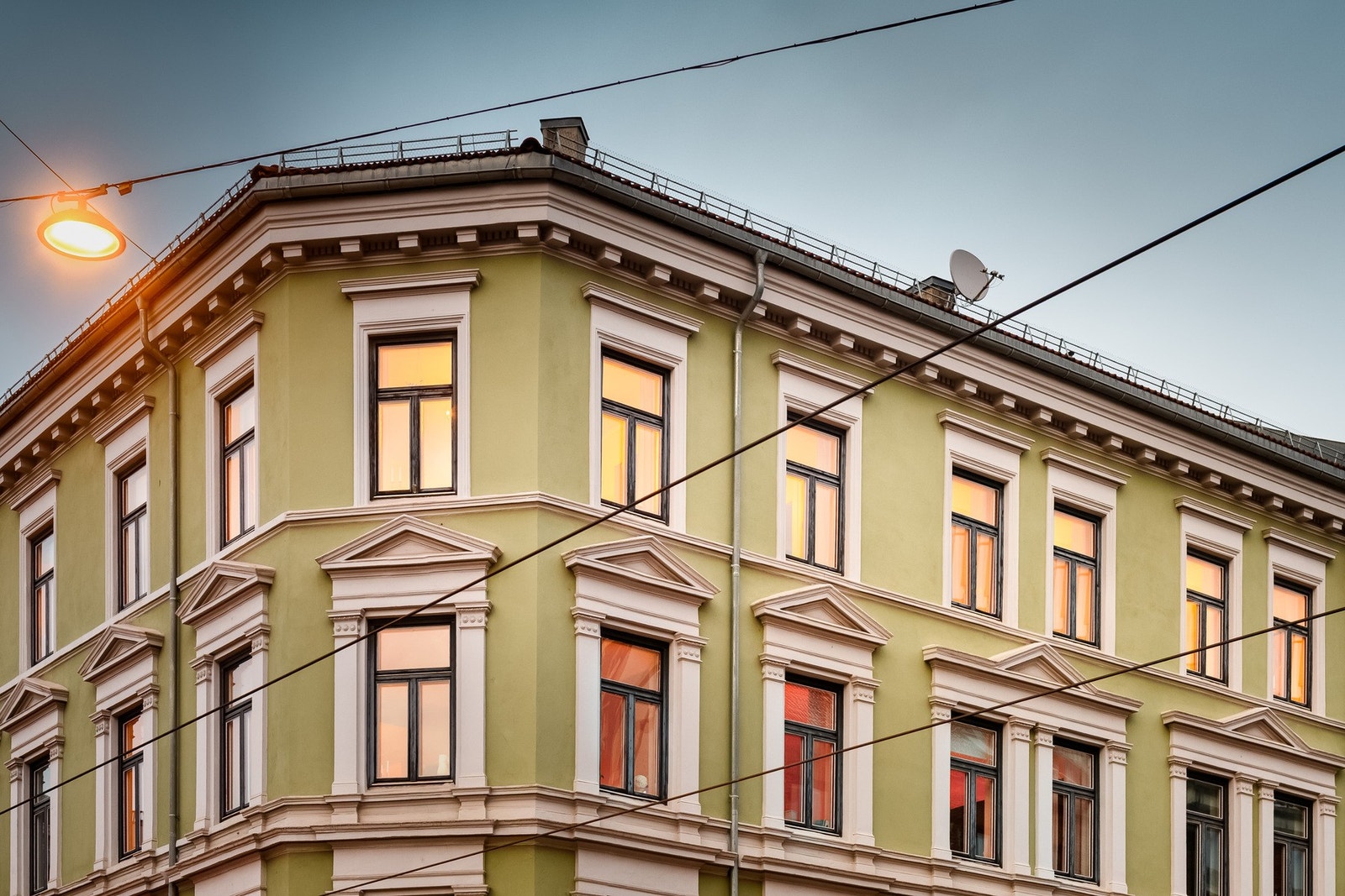 Leiligheten ligger usjenert til i øverste etasje. Galleribilde