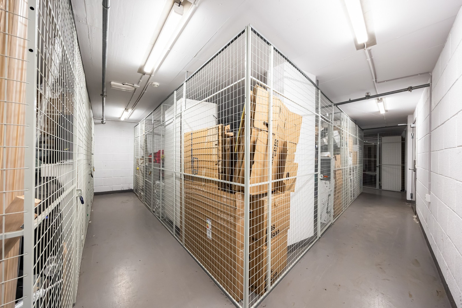 Boden er i samme etasje som leiligheten. Galleribilde