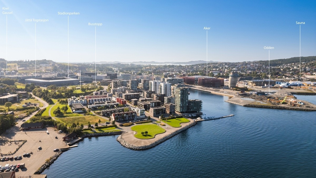 Oversikt over ulike tilbud i nærområdet. Galleribilde