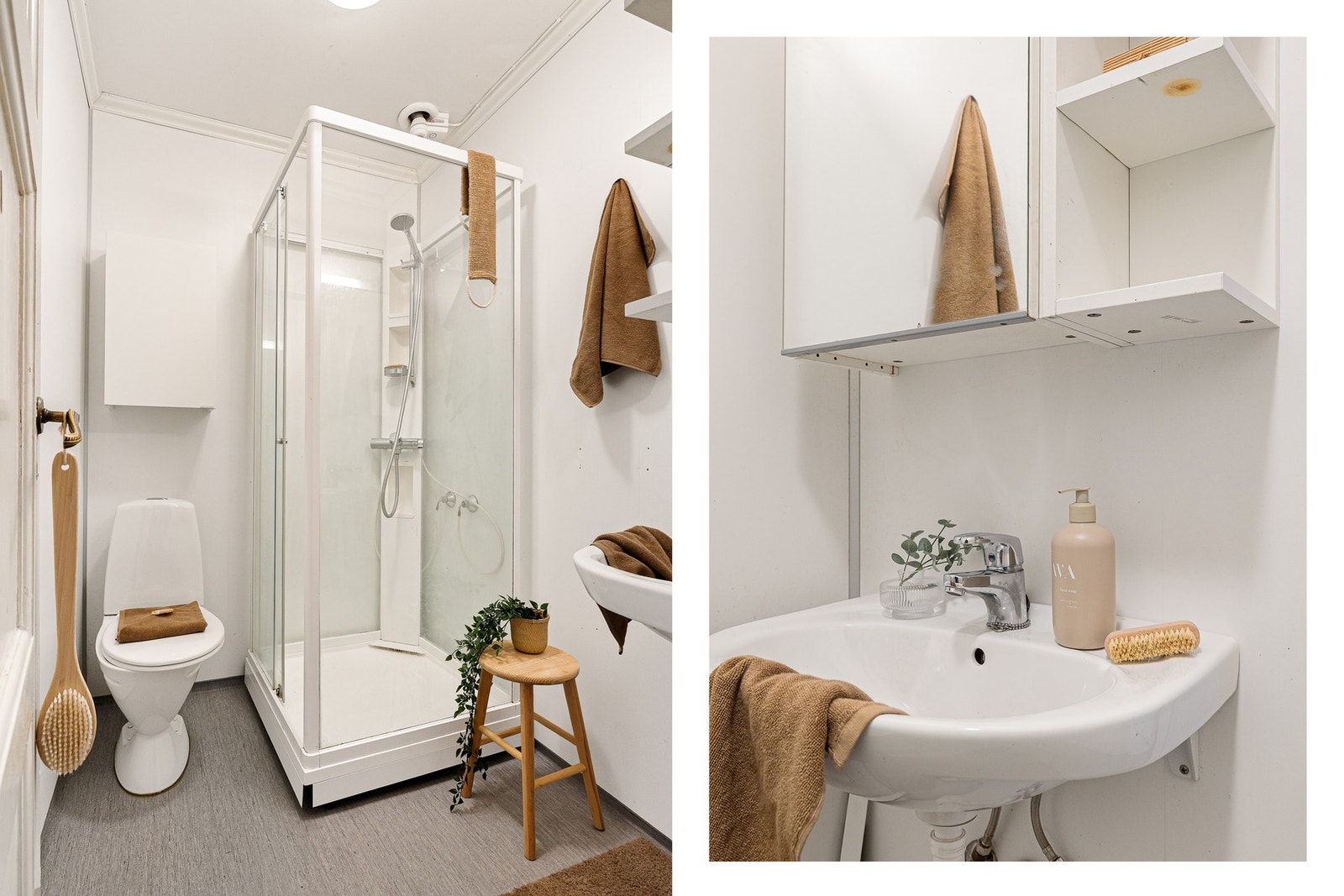 - Badet måler 2,9 kvm - Galleribilde