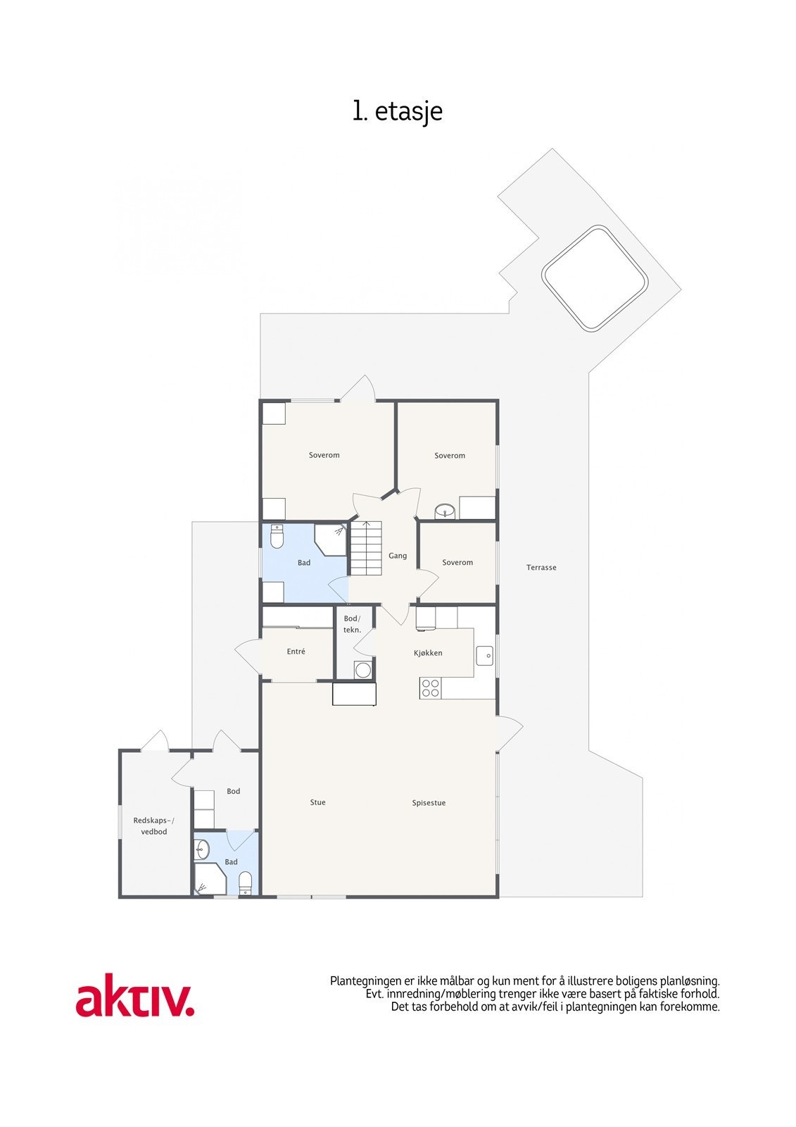 Fyristulvegen 55 - 2D - 1. etasje Galleribilde