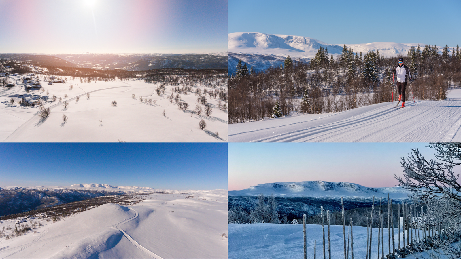 Vinterstid kan man velge å vrake i de flotteste langrennsløyper Galleribilde