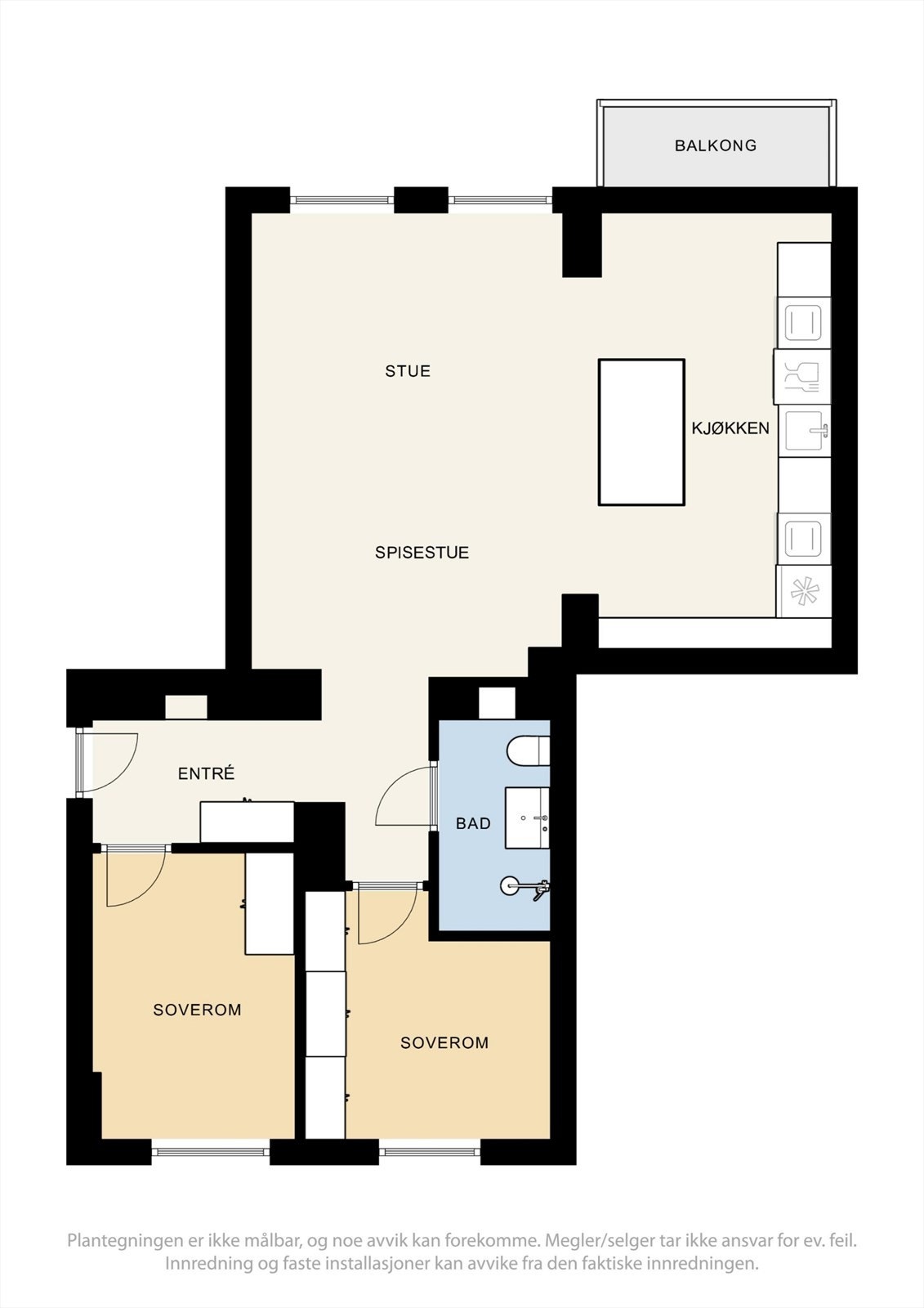 Planløsning. Galleribilde