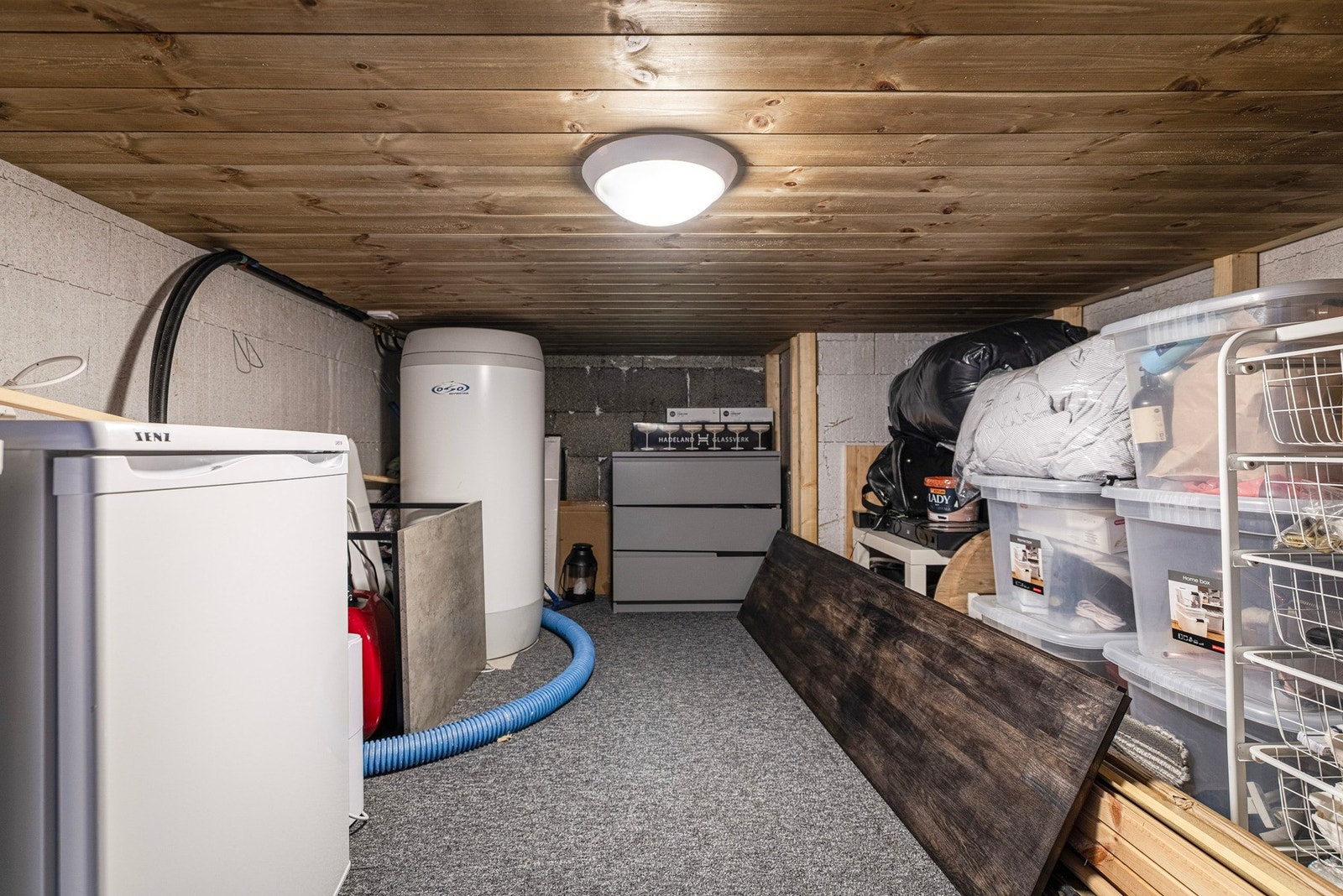 Bodareal og tekniskrom (ikke målbart areal grunnet takhøyde) Galleribilde