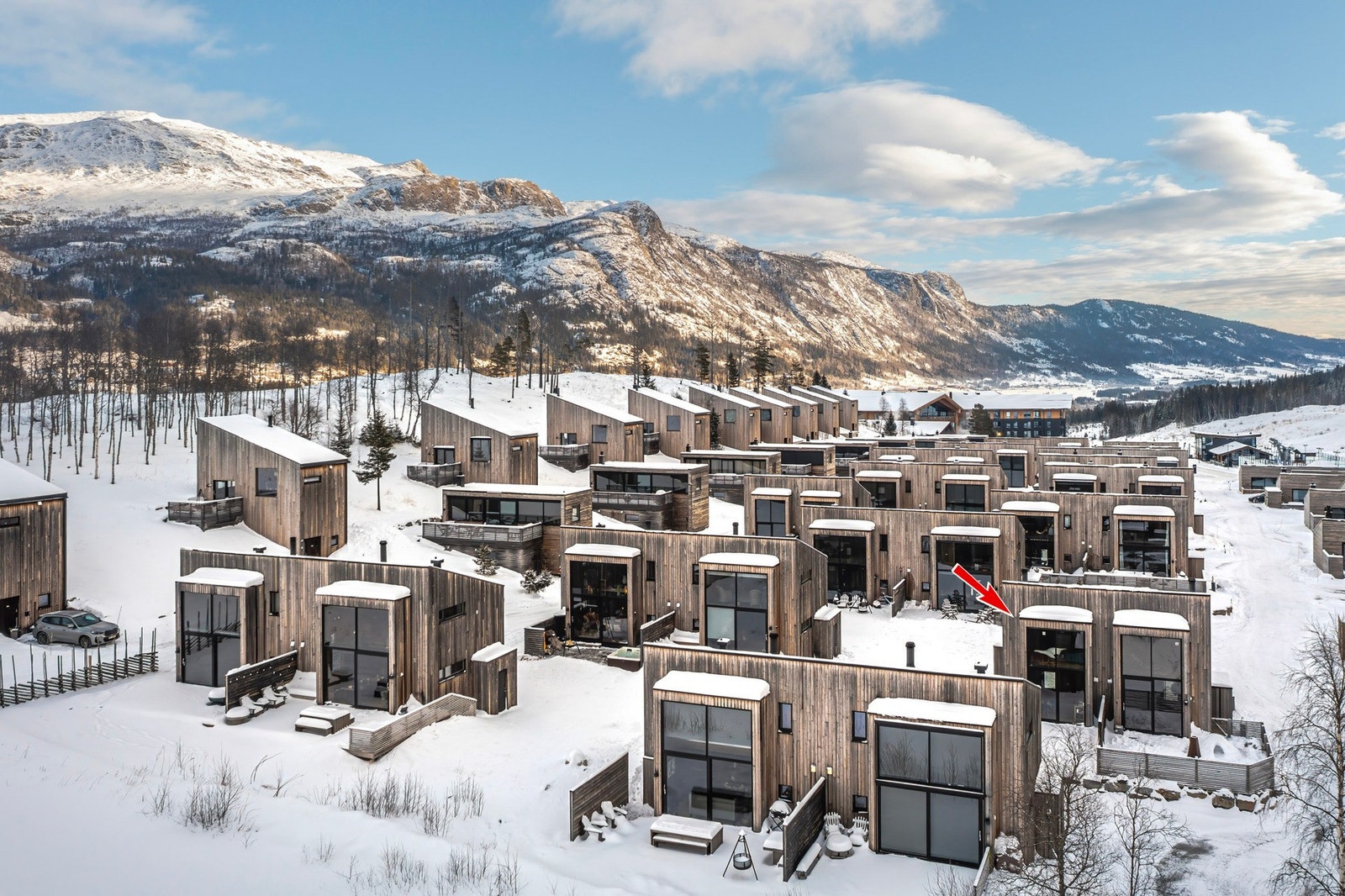 Tottelie byr på ski inn/ut, gode solforhold og gangavstand til alle fastiliteter! Galleribilde