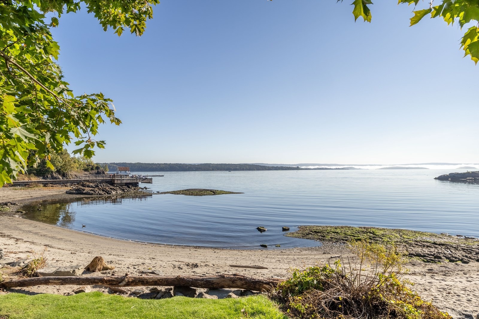 Fornebubukta. Sommerbilde Galleribilde