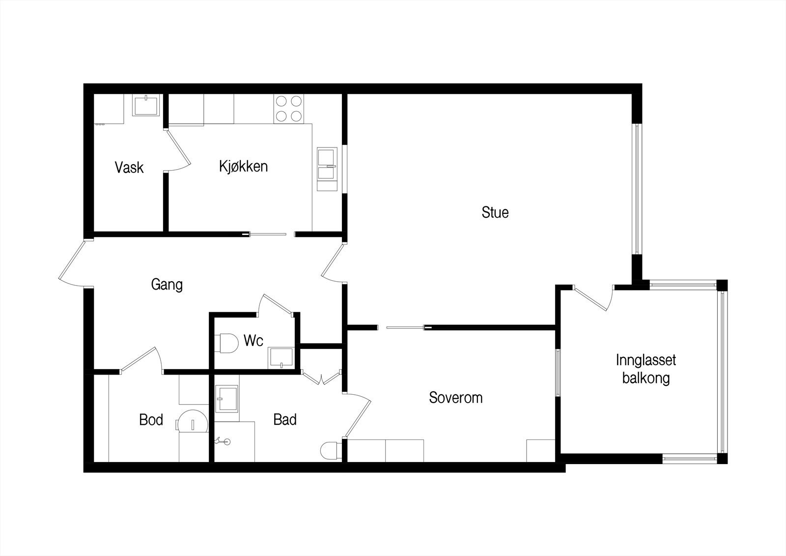 God planløsning og gjennomtenkte løsninger. Galleribilde