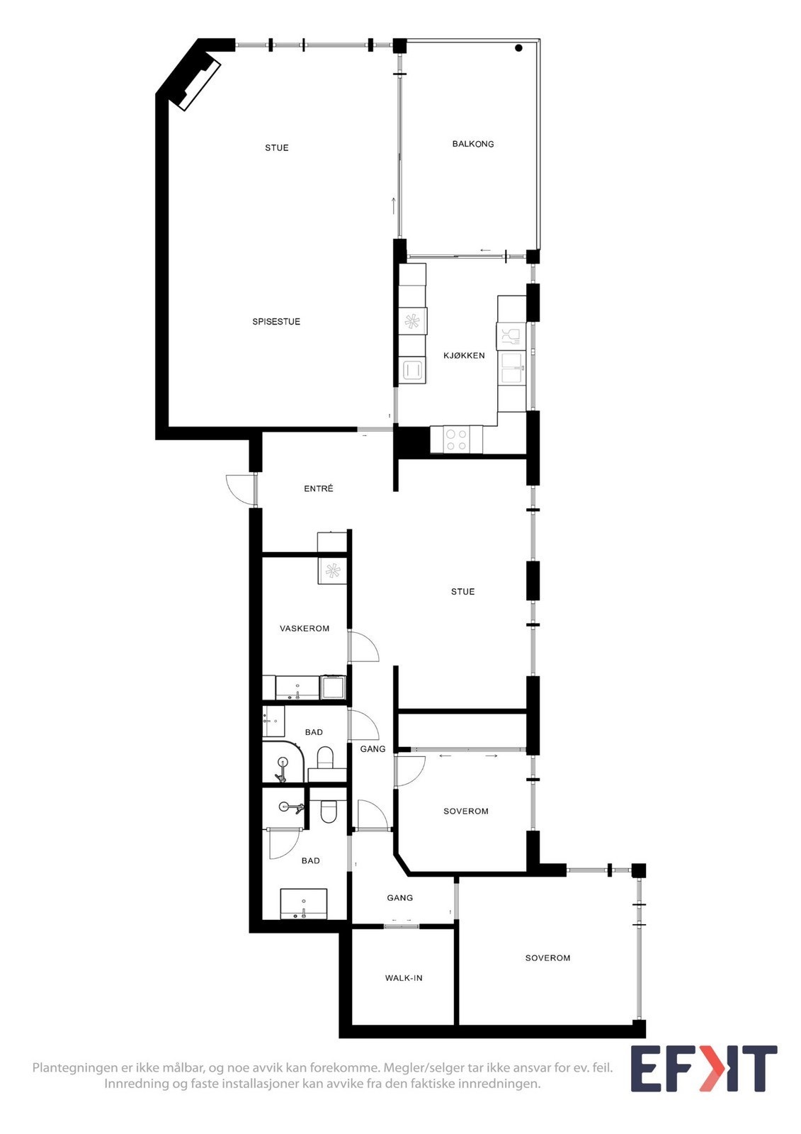 Plantegning Galleribilde