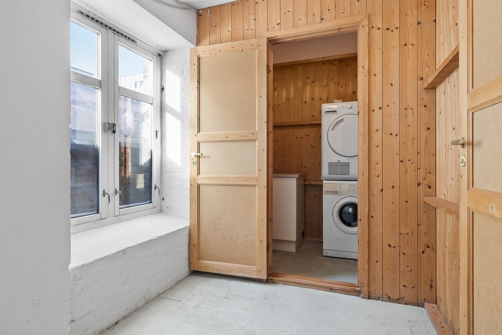 Med leiligheten har man også bod i kjeller. Galleribilde