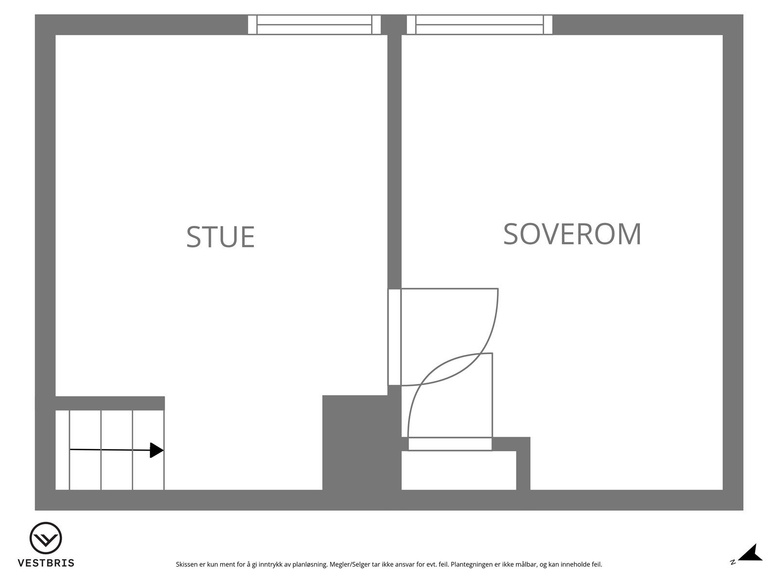 Innredning på loft Galleribilde