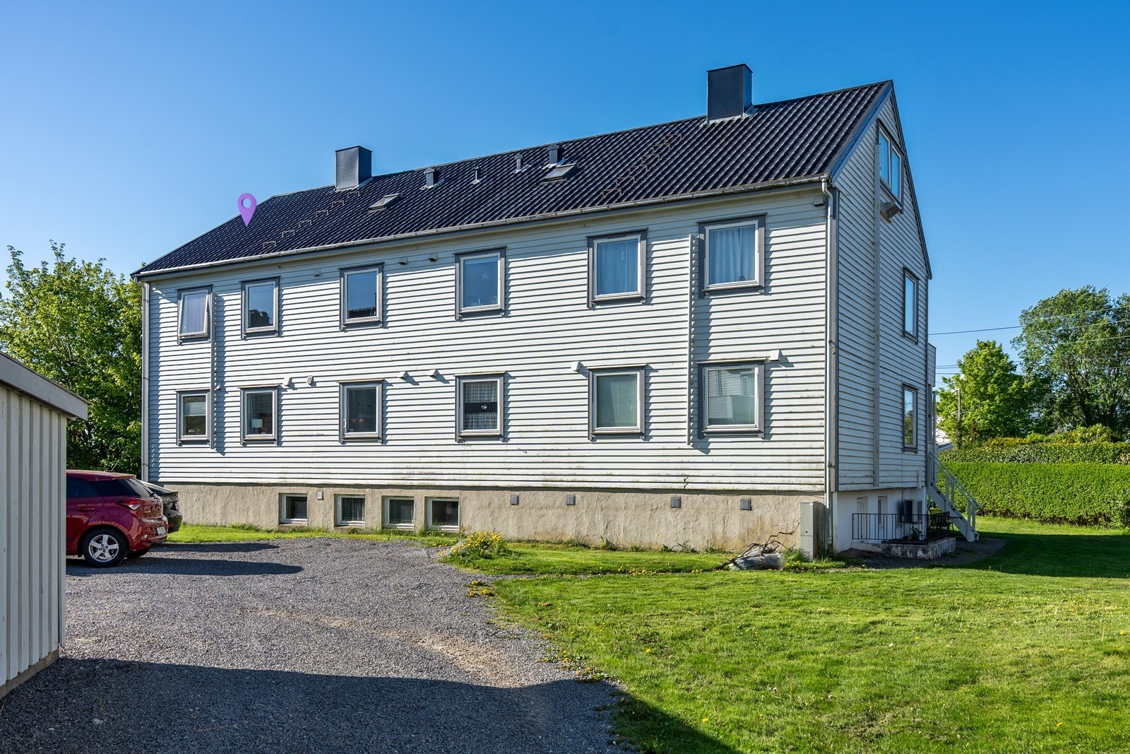 Sikkerheten tas på alvor med gode rømningsstiger fra begge soverom Galleribilde