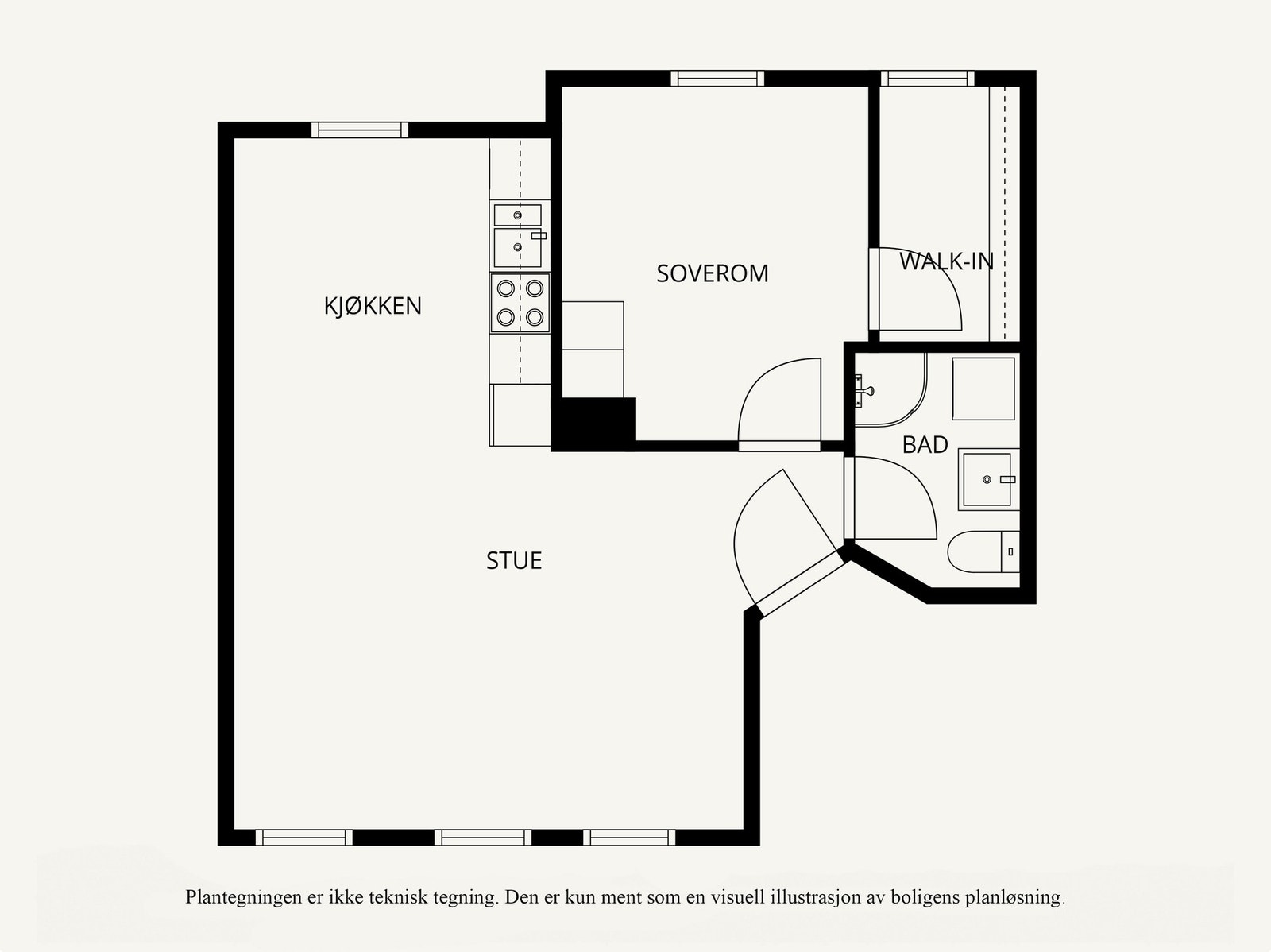 Plantegning. Galleribilde