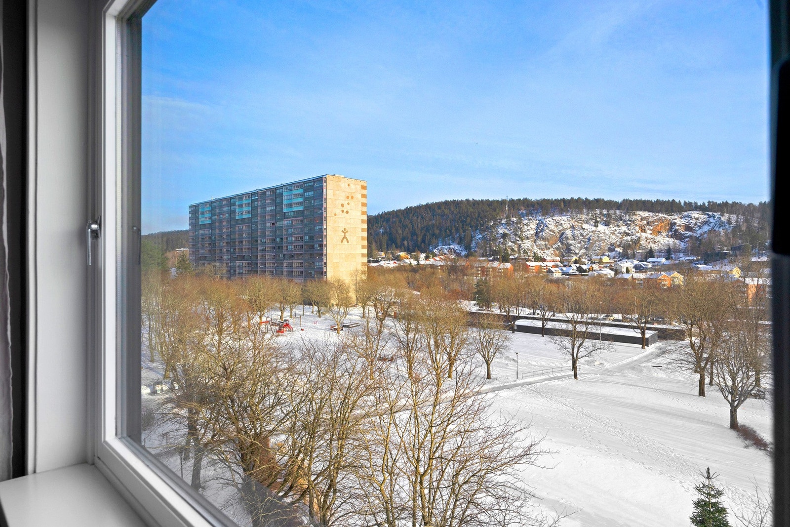 Utsikt fra soverommet. Galleribilde