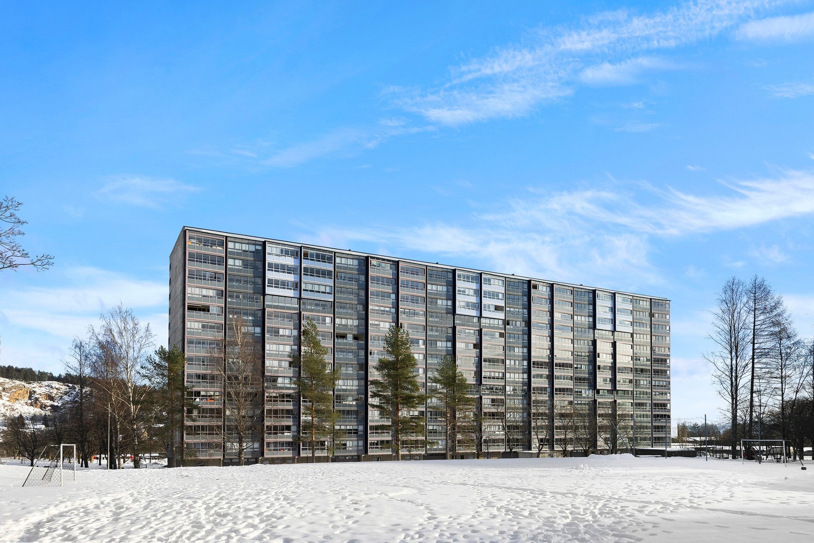 Boligen ligger i byggets 4. etasje. Galleribilde