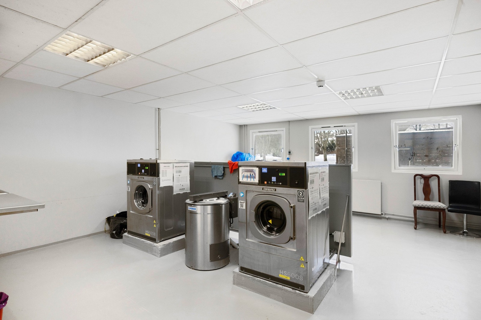 Du finner et felles vaskeri i bygget. Galleribilde