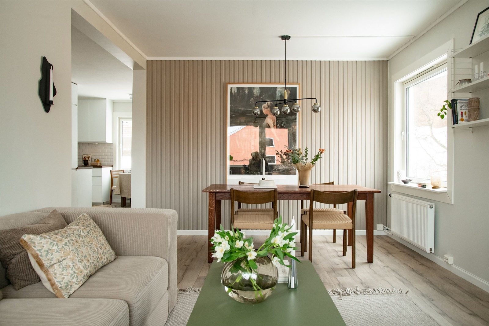 Endeleilighetene er spesielt attraktive da de får et ekstra vindu i stuen. Galleribilde