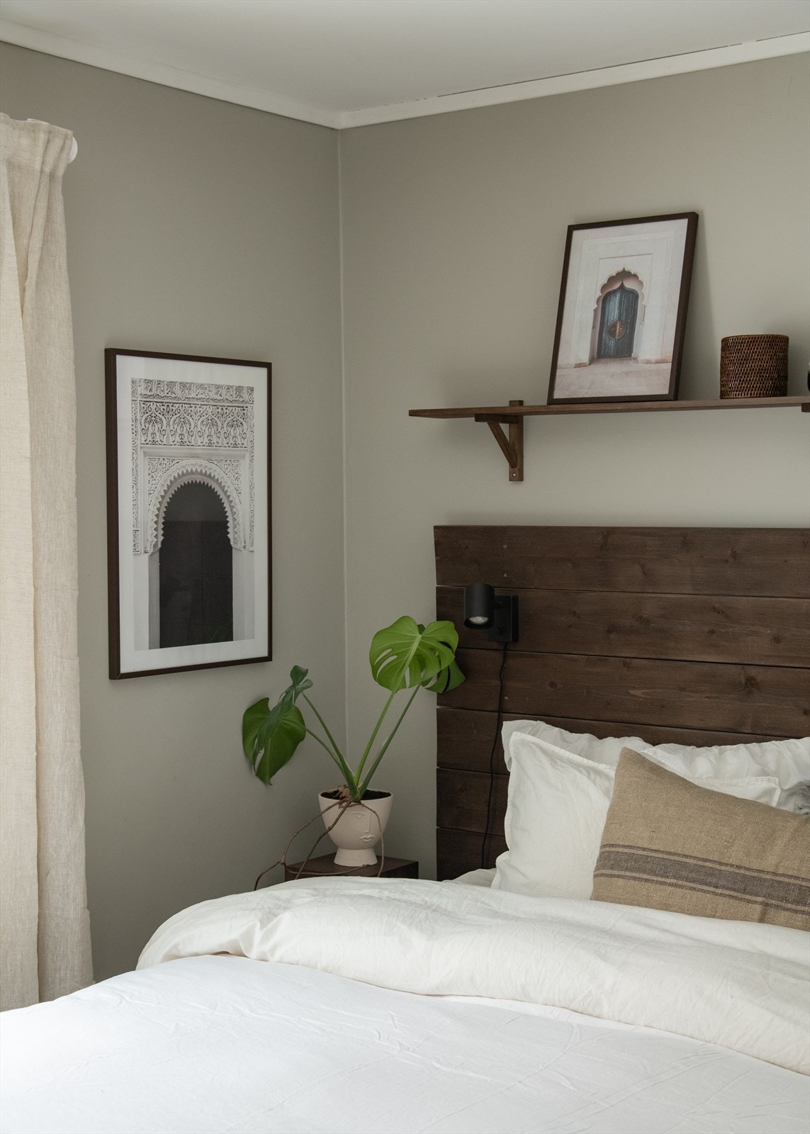 Behagelige farger som innbyr til en god natts søvn. Galleribilde