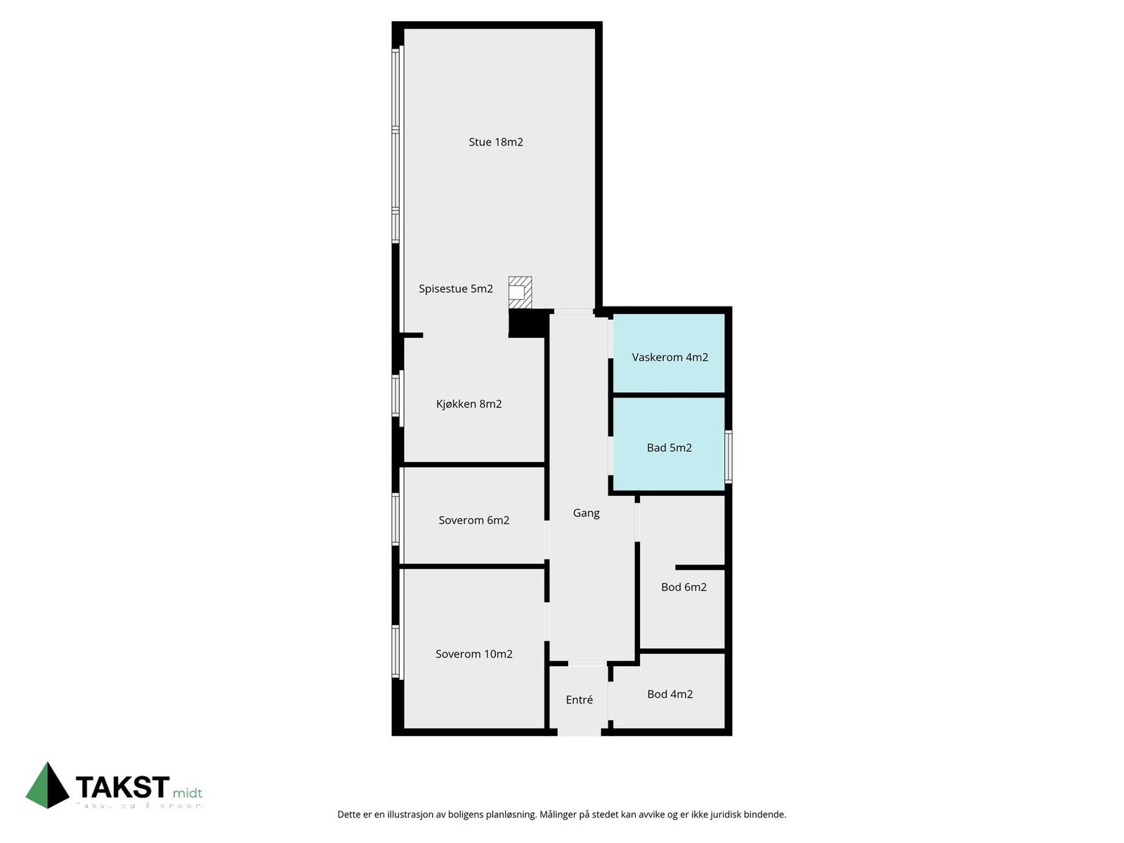 Planskisse Galleribilde