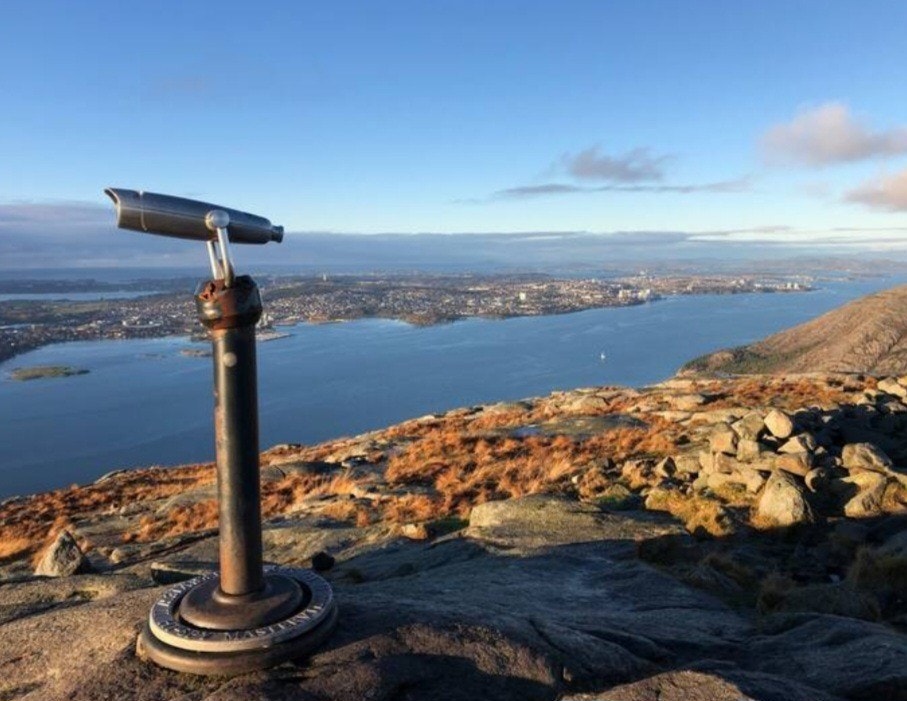 Mange flotte turområdet i nærheten, for både trening og rekreasjon. Galleribilde