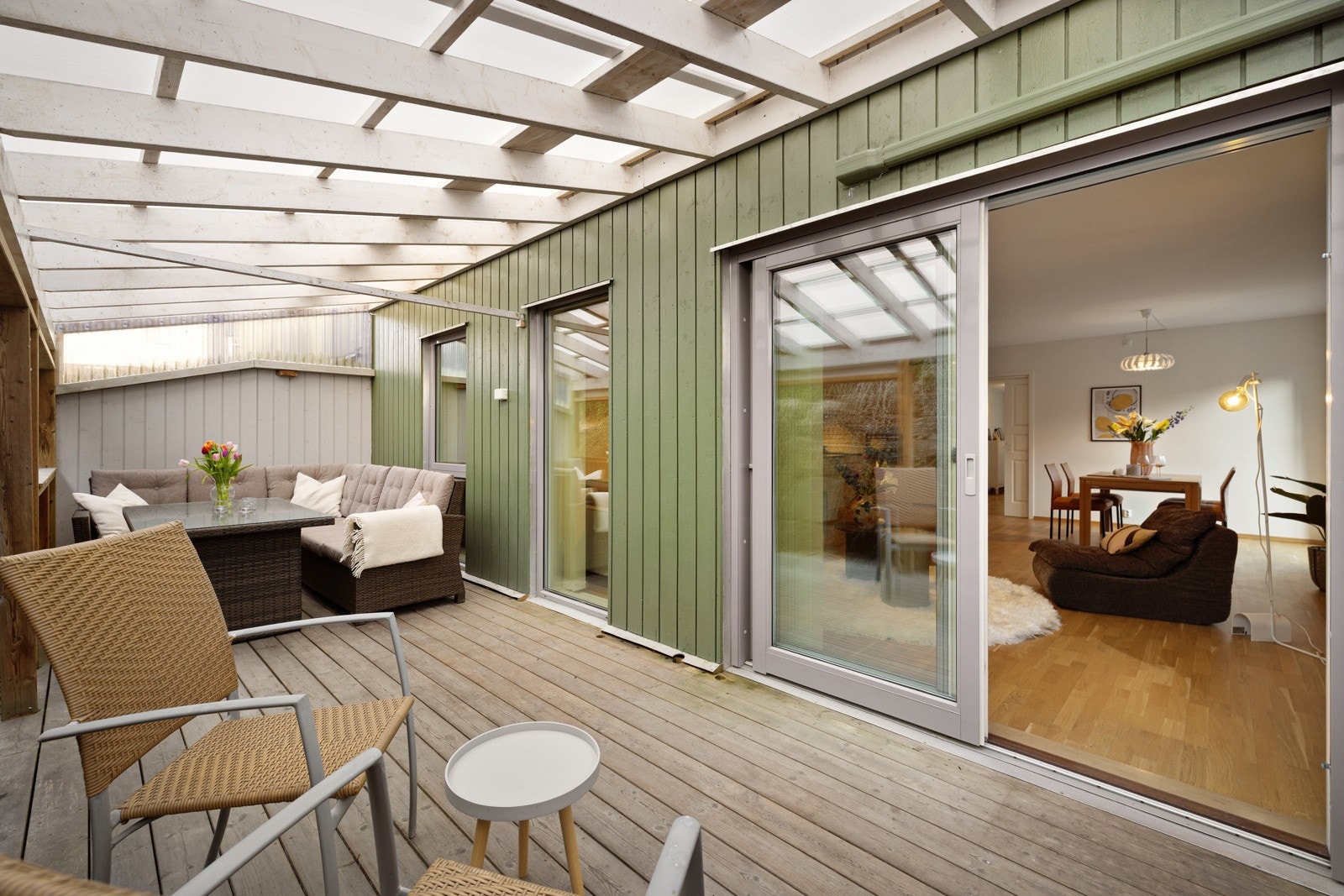 Her sitter man tørt hele året. Galleribilde