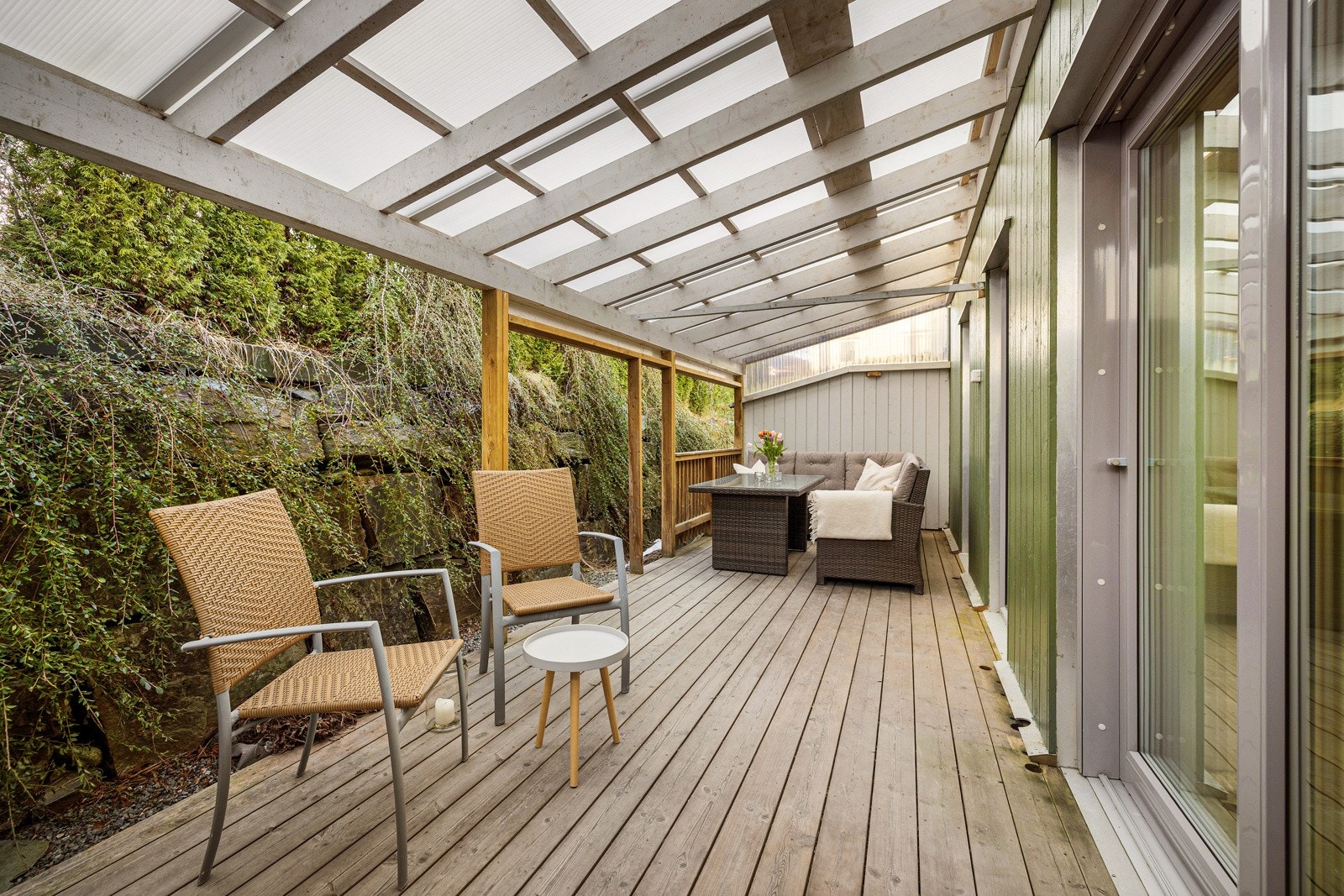 God plass til familie og venner. Galleribilde