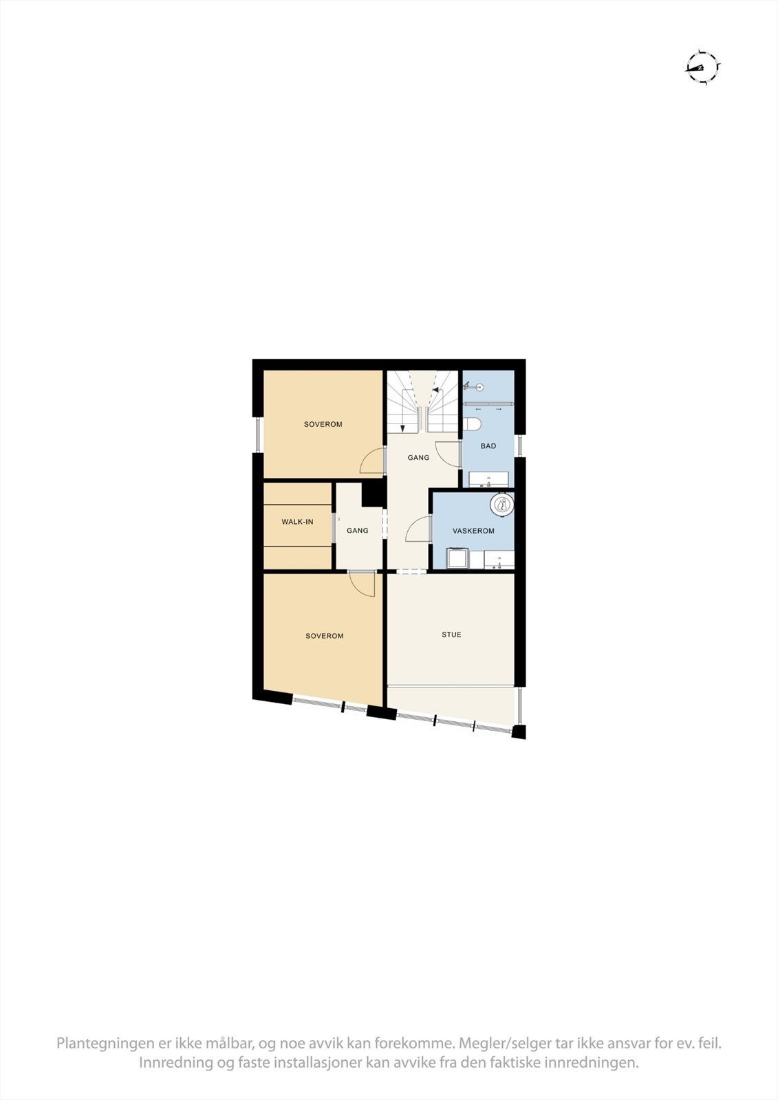 Plantegning 2. etasje Galleribilde