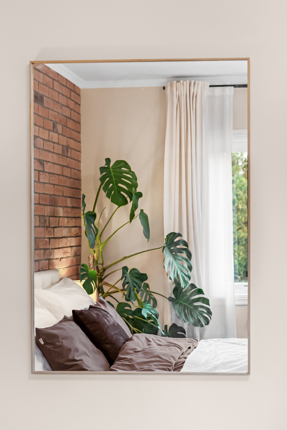 Små detaljer i teglstein gir helheten i boligen karakter. Galleribilde