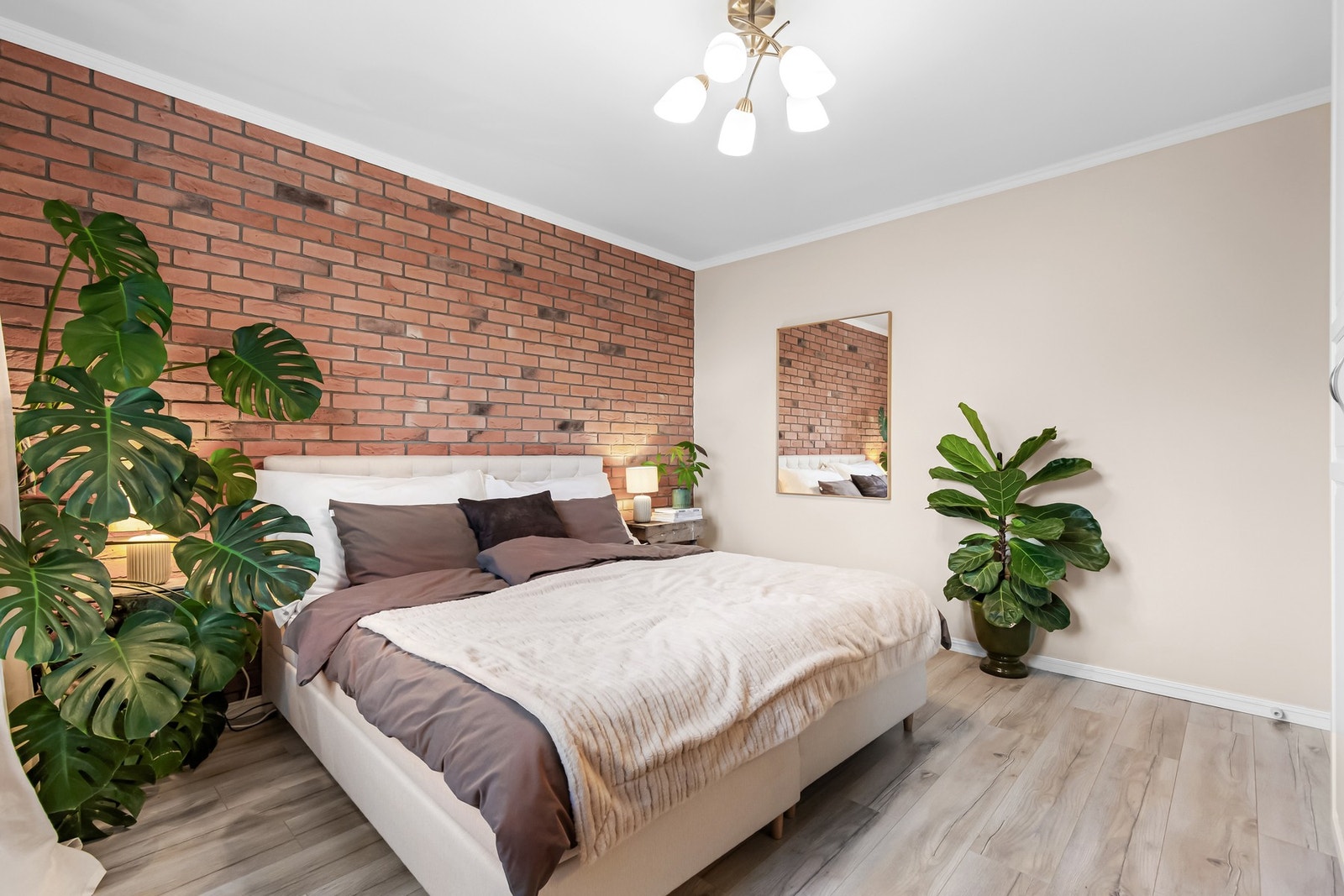 Hovedsoverommet er romslig og lett å møblere. Galleribilde