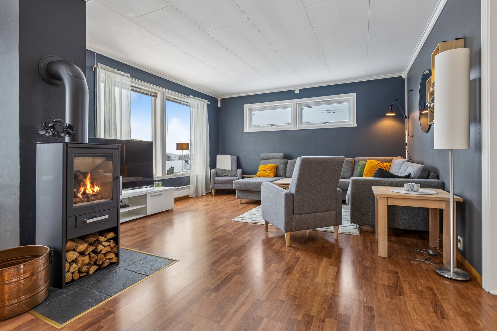 Vedovn for kos og varme Galleribilde