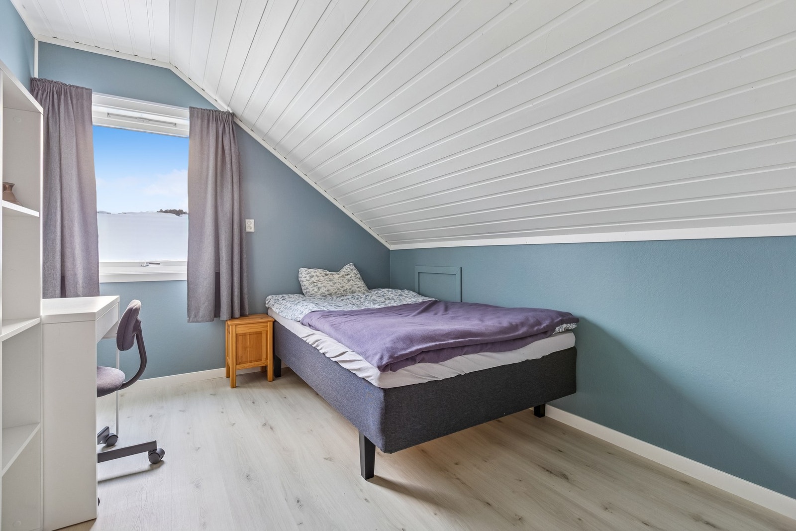 Disponibelt rom brukt som soverom nr 6 (ikke søkt om rom for varig opphold) Galleribilde