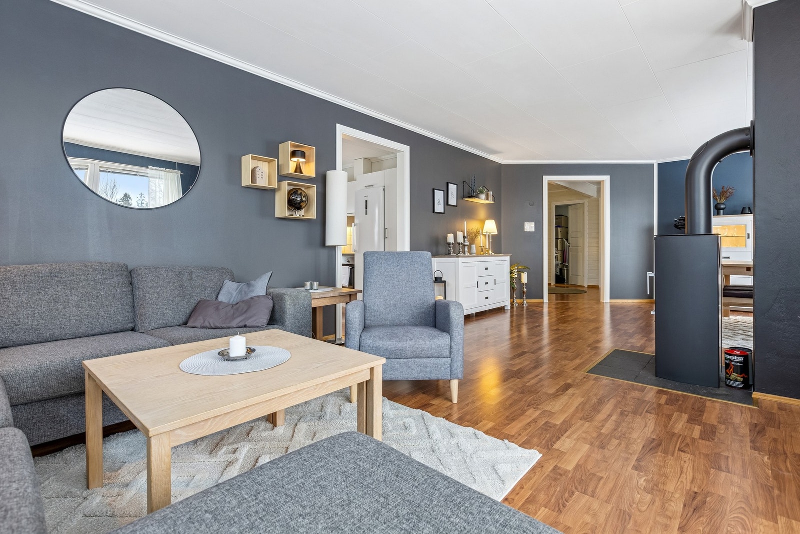 Sosial sone med direkte adkomst til kjøkkenet Galleribilde